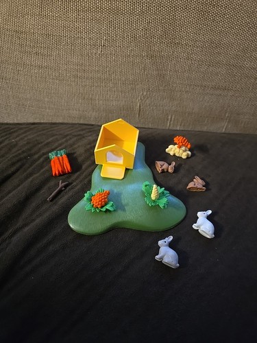 Playmobil animals rabbit hutch - animals,