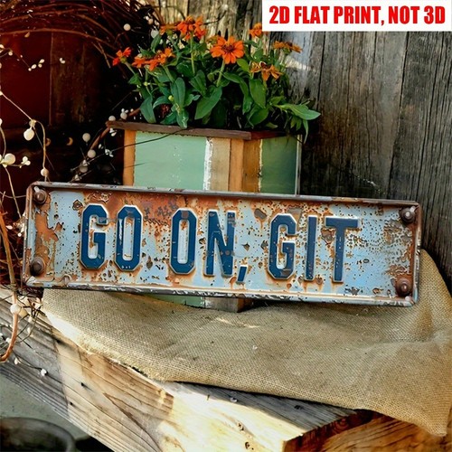 Vintage git wall decor - git,