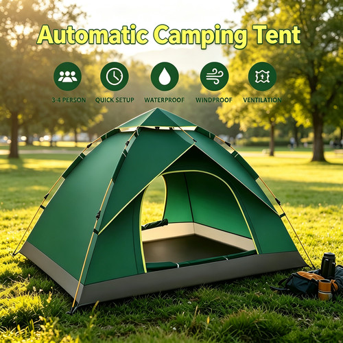 Person pop up - 3-4, tents