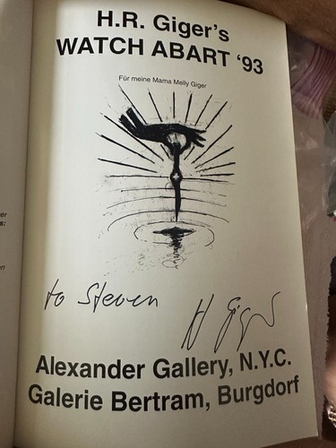 Giger signed first - signed,