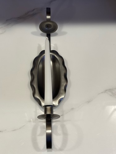 Metal wall sconce candle - wall,