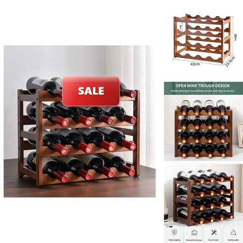 Glsety bottle tier wooden - glsety, 16