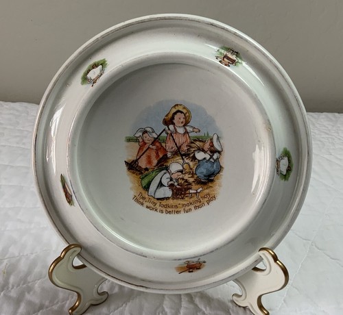 Antique baby dish plate the - antique, dish/plate,