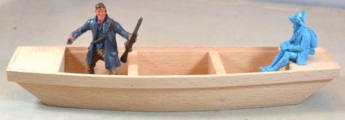 Wooden flat bottom whaling - wooden,