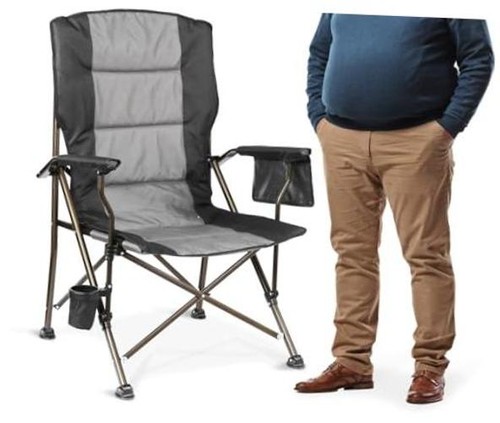 Large high back camping chair - high,
