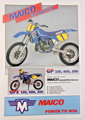 Vintage 1987 maico - vintage, grand