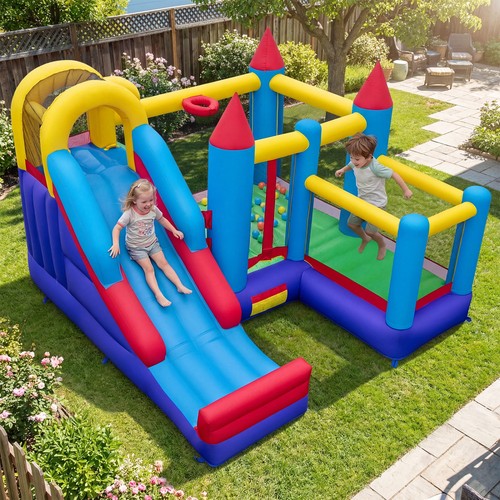 Kids inflatable bounce - 4-in-1,