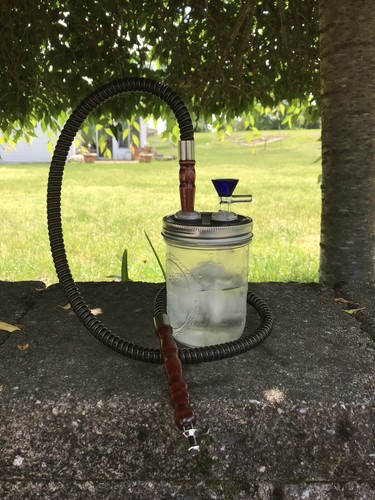 Mason jar hookah - mason,