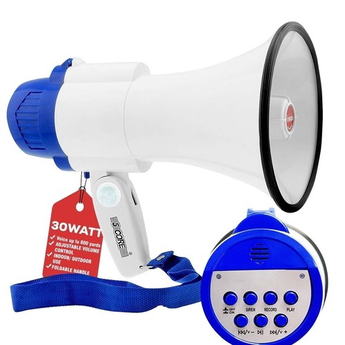 Core megaphone 30w bull - megaphone, horn