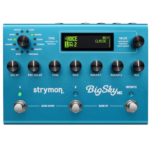 Strymon bigsky reverb - bigsky, mx