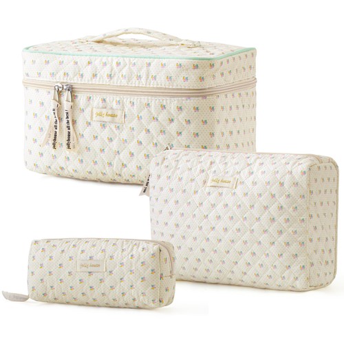 Bolsa maquillaje acolchada - bolsa, de