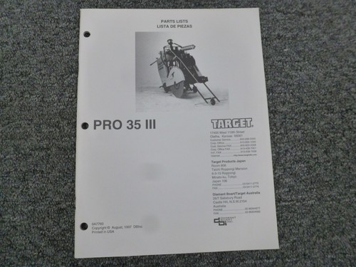 Target pro iii walk behind - pro, walk-behind