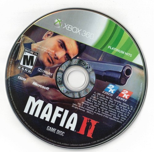 Mafia xbox 360 platinum - [xbox,