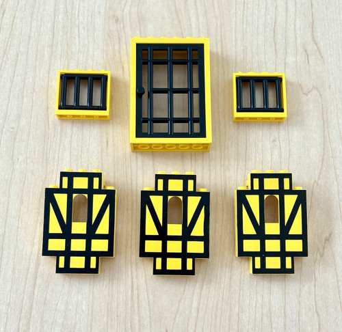 Lego castle wall panel - castle, window