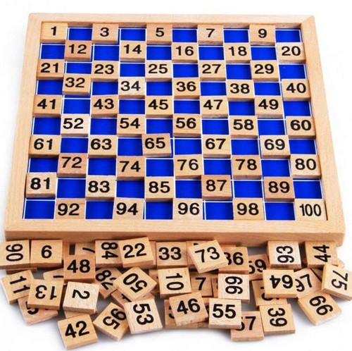 Wooden toys hundred board - wooden,