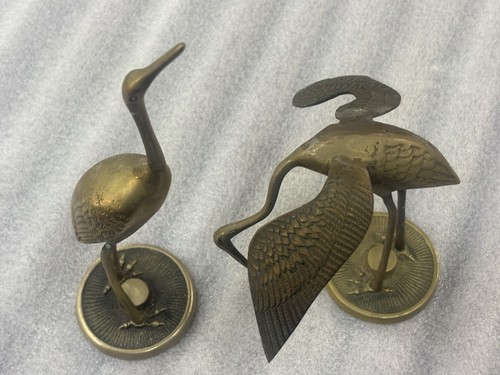 Vtg mcm leonard silver pair - silver,