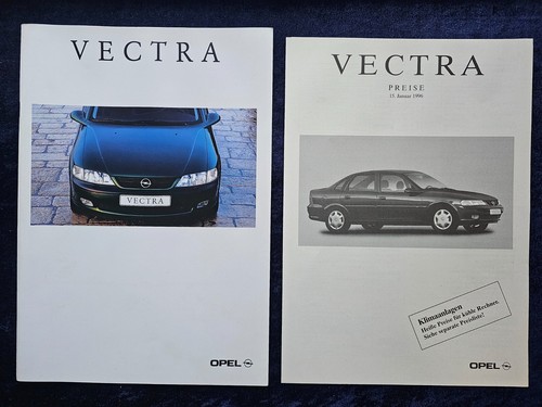 Opel vectra brochure 1995 - vectra, b