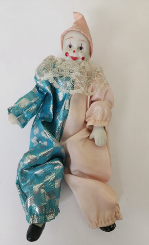 Vintage bendable clown doll - bendable,