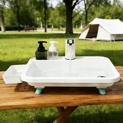Portable camping sink with - portable,