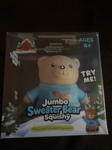 Jumbo sweater bear - bear, squish