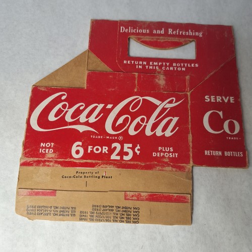 Vintage coca cola six pack - coca,