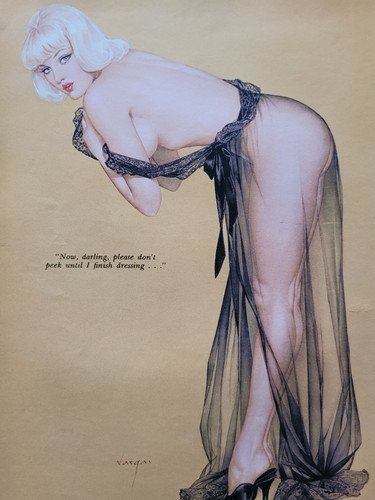 Vintage alberto vargas - vintage,