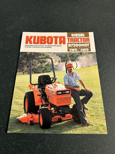 Genuine kubota b7200 hst - genuine,