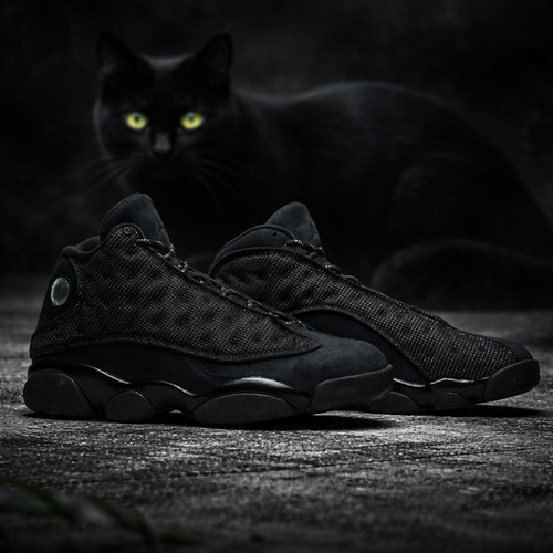 Jordan black cat - 13, “black