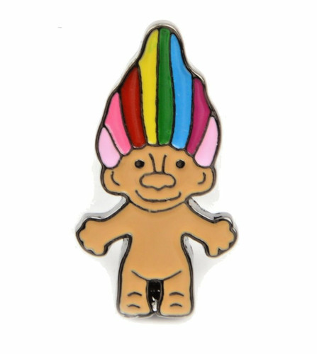 Vintage 90s troll doll rainbow - vintage,