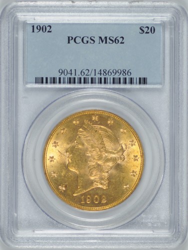 1902 saint gaudens gold - 1902, $20