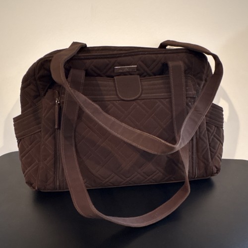 Vera bradley brown quilted - bradley,