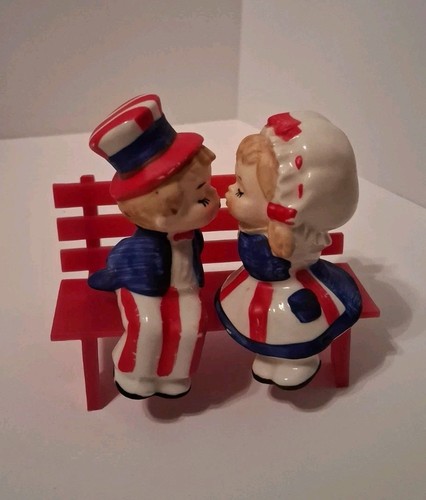 Vtg lefton patriotic sitting - patriotic,