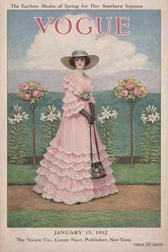 Vintage vogue cover - vogue,