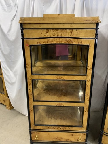 Vintage biedermeier style burl - vintage,