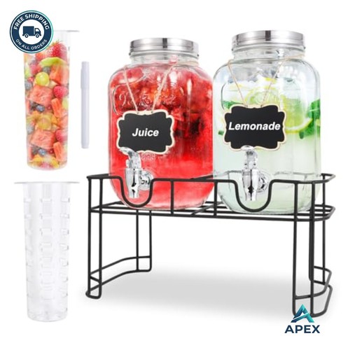Gallon glass drink dispenser - gallon,
