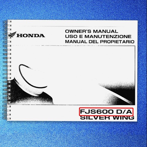 Honda fjs600 silver wing - fjs600,