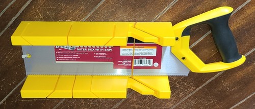 Miter box with - box, 13-1/2"