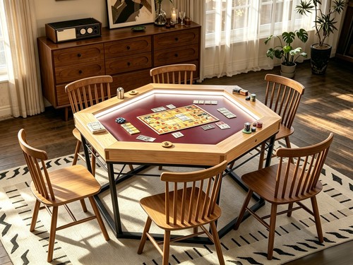 Dining gaming table - table, 4-6