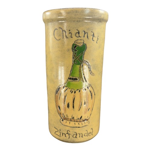 Chianti zinfandel pottery vase - chianti,