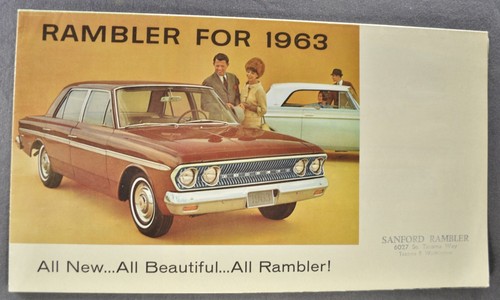 1963 rambler brochure - rambler,