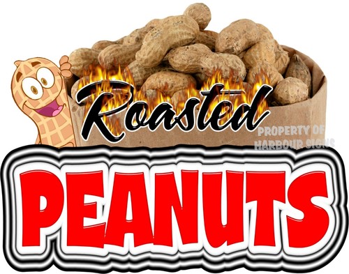 Roasted peanuts decal - peanuts,