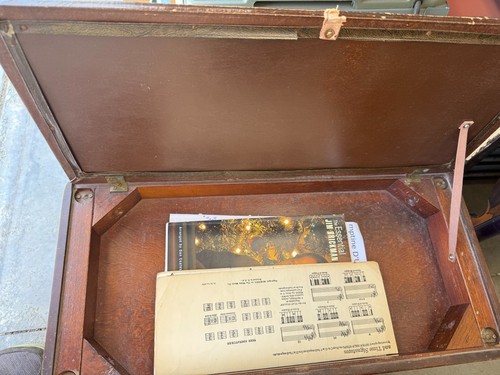 Antique wooden piano - wooden,
