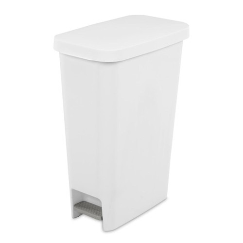 11gal slim step trash - 11gal,