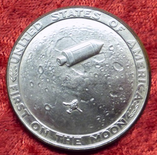 Apollo medal july - medal,, 20