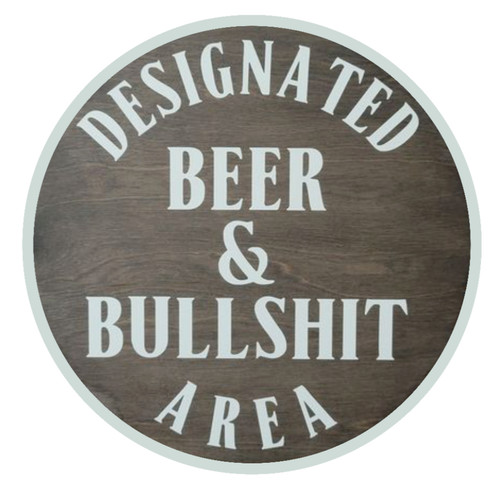 Beer designated bullsh t - beer, (designated