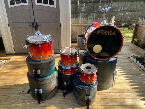Tama starclassic birch drums - tama,