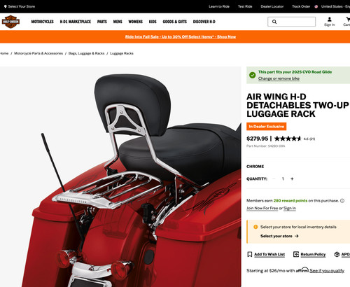 Oem harley touring - oem,