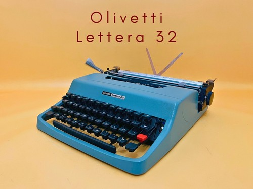 Working typewriter olivetti - typewriter,