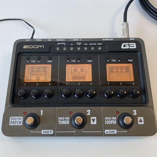 Zoom multi effects - multi-effects, guitar