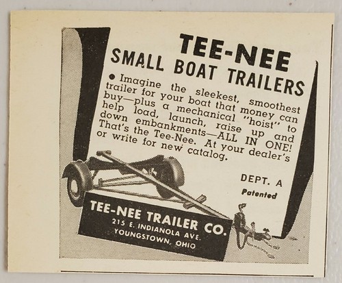 1950 print tee nee small - print, ad